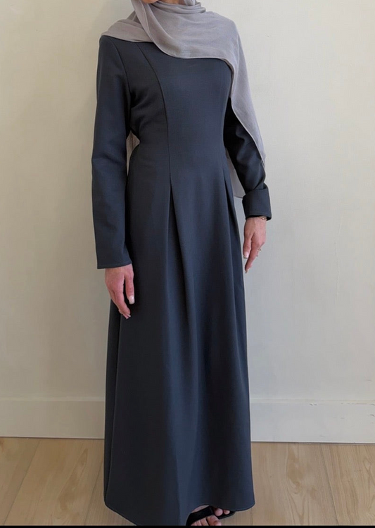 Mira Slate Dress- Grey