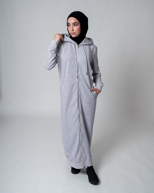 Alaa Hoodie in Heather Grey