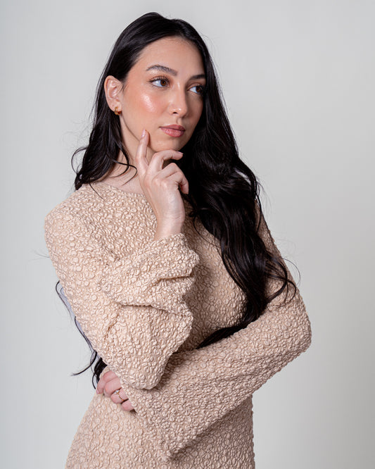 Hawraa Lace Tan