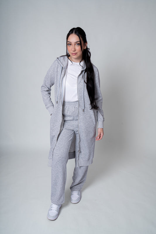 Aleena Tunic in Heather Grey