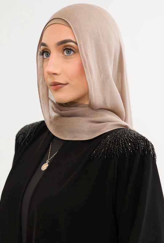 Muna Beaded Blazer Abaya