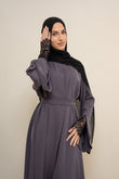 Grey Chantilly Fitted Sleeve