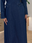 Lana-Denim Pocket Dress