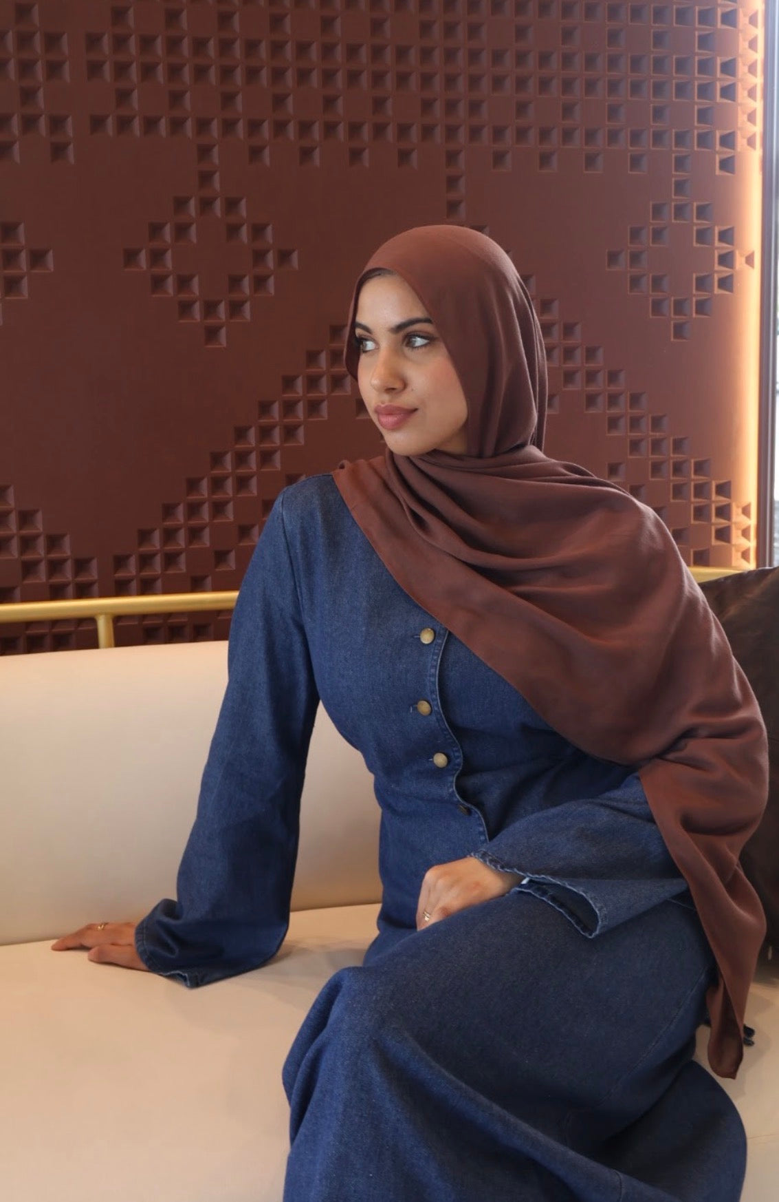 Nora Lightweight Dark Denim Set