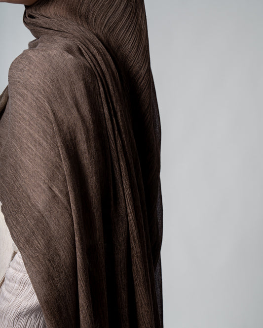 Earth Brown Crinkle Modal