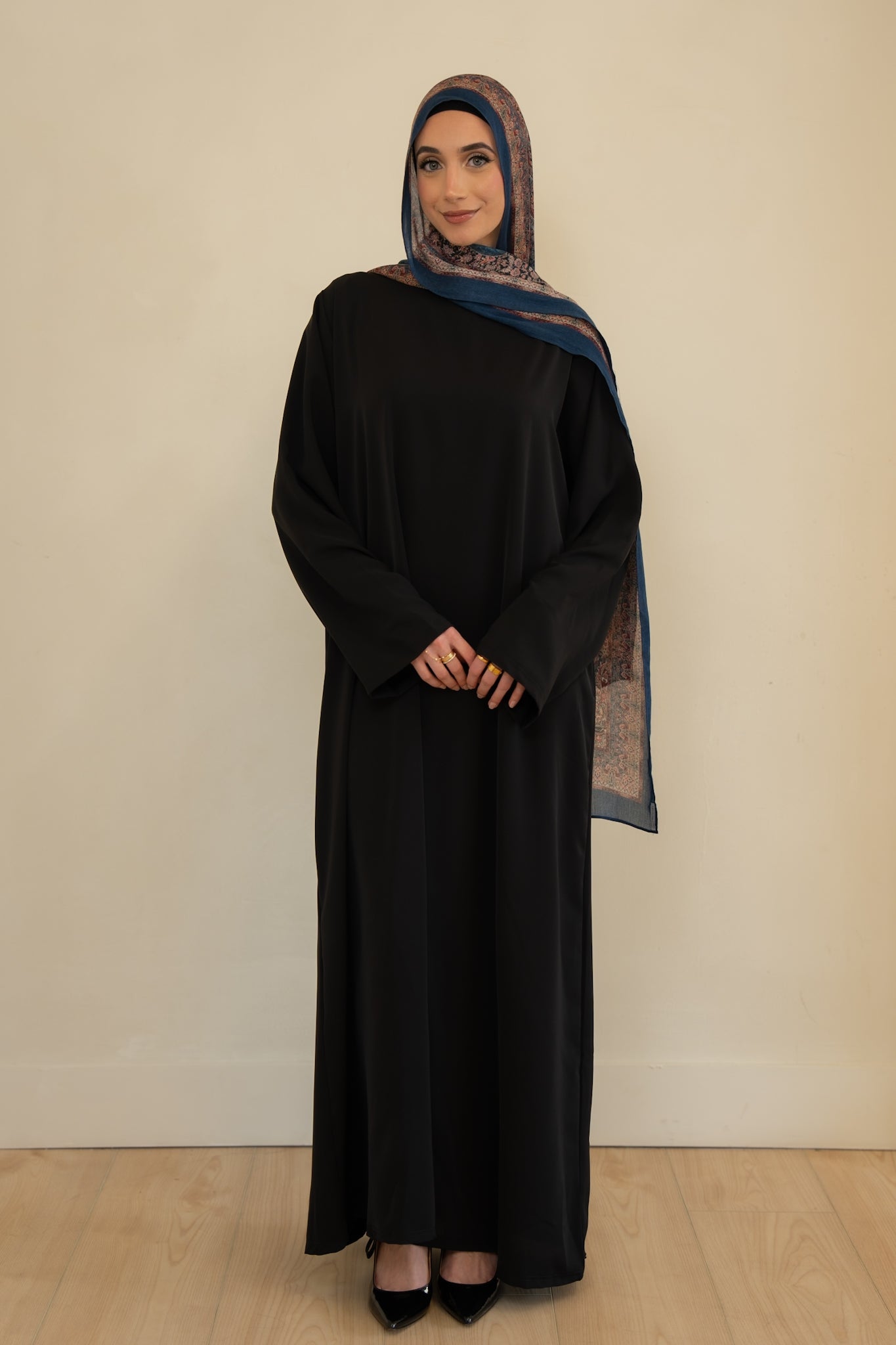 Black Long Sleeve Slip