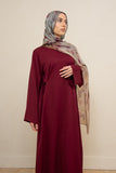 Side Ties Maroon