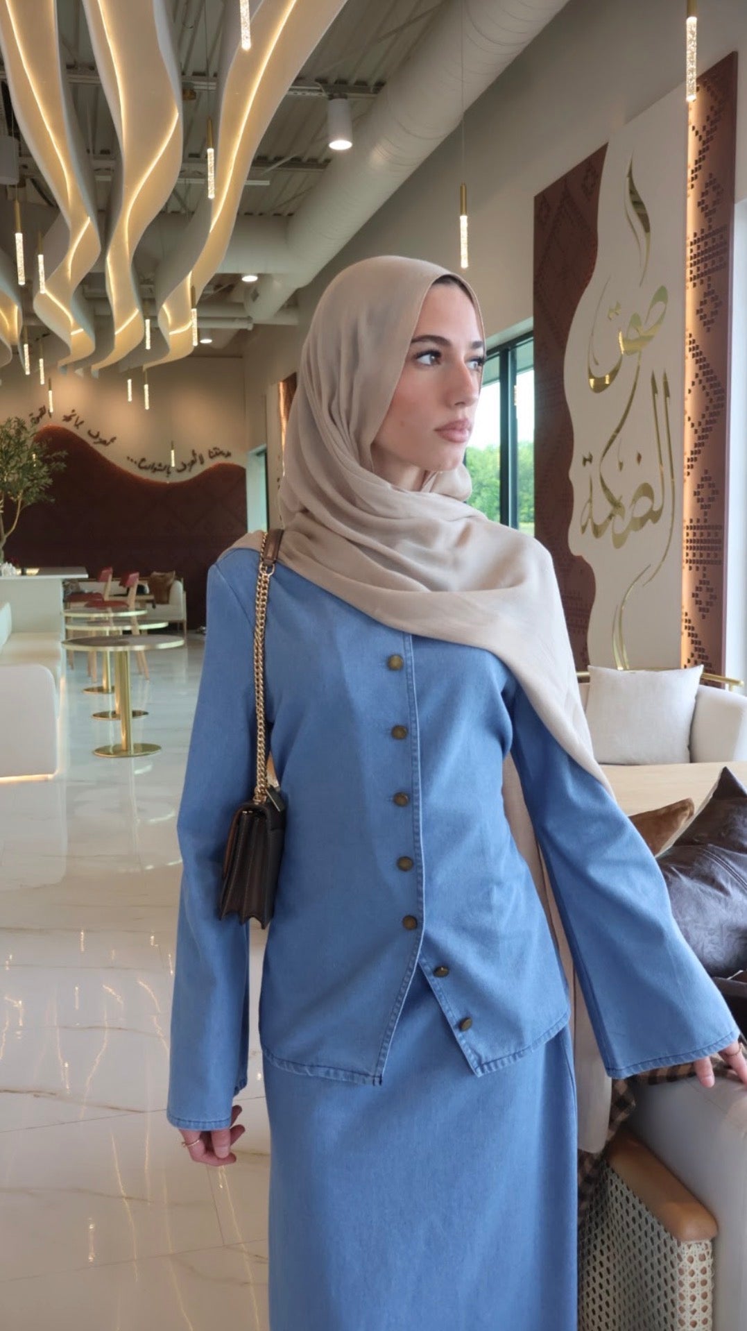 Nora Lightweight Denim Set
