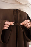 Hiba Brown Bow Set