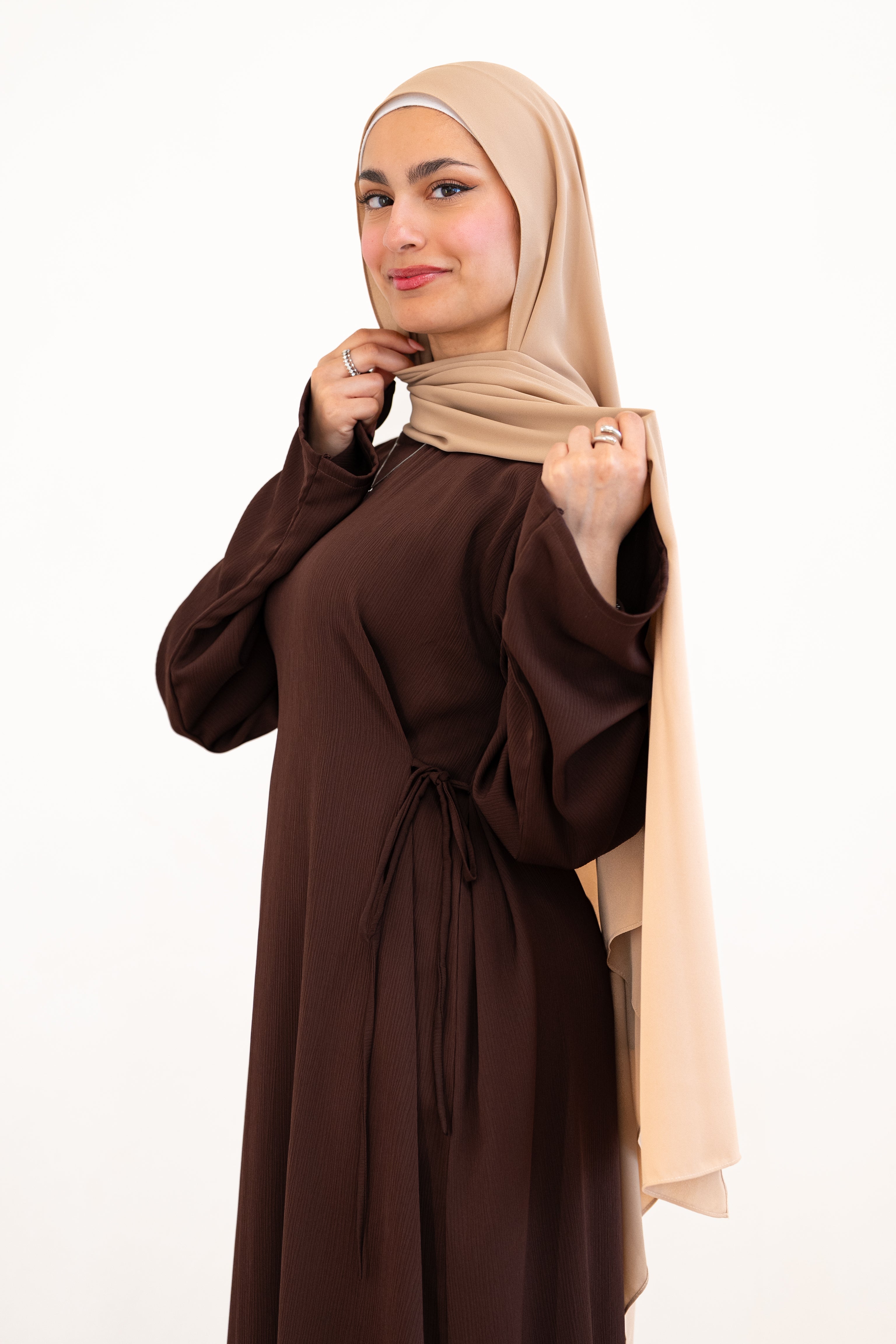 Brown Side Ties