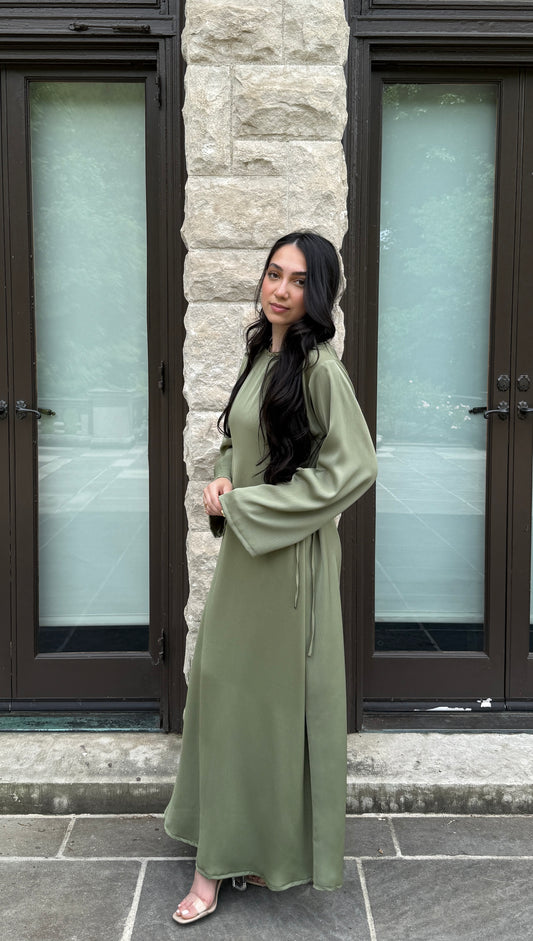 Olive Side Ties