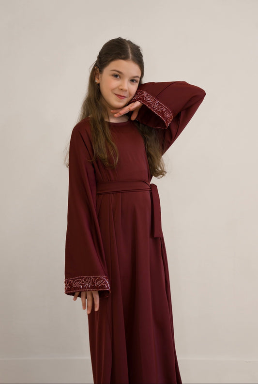 Mini Me-Layali Maroon