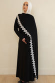 Cape Cleopatra Dress- Black