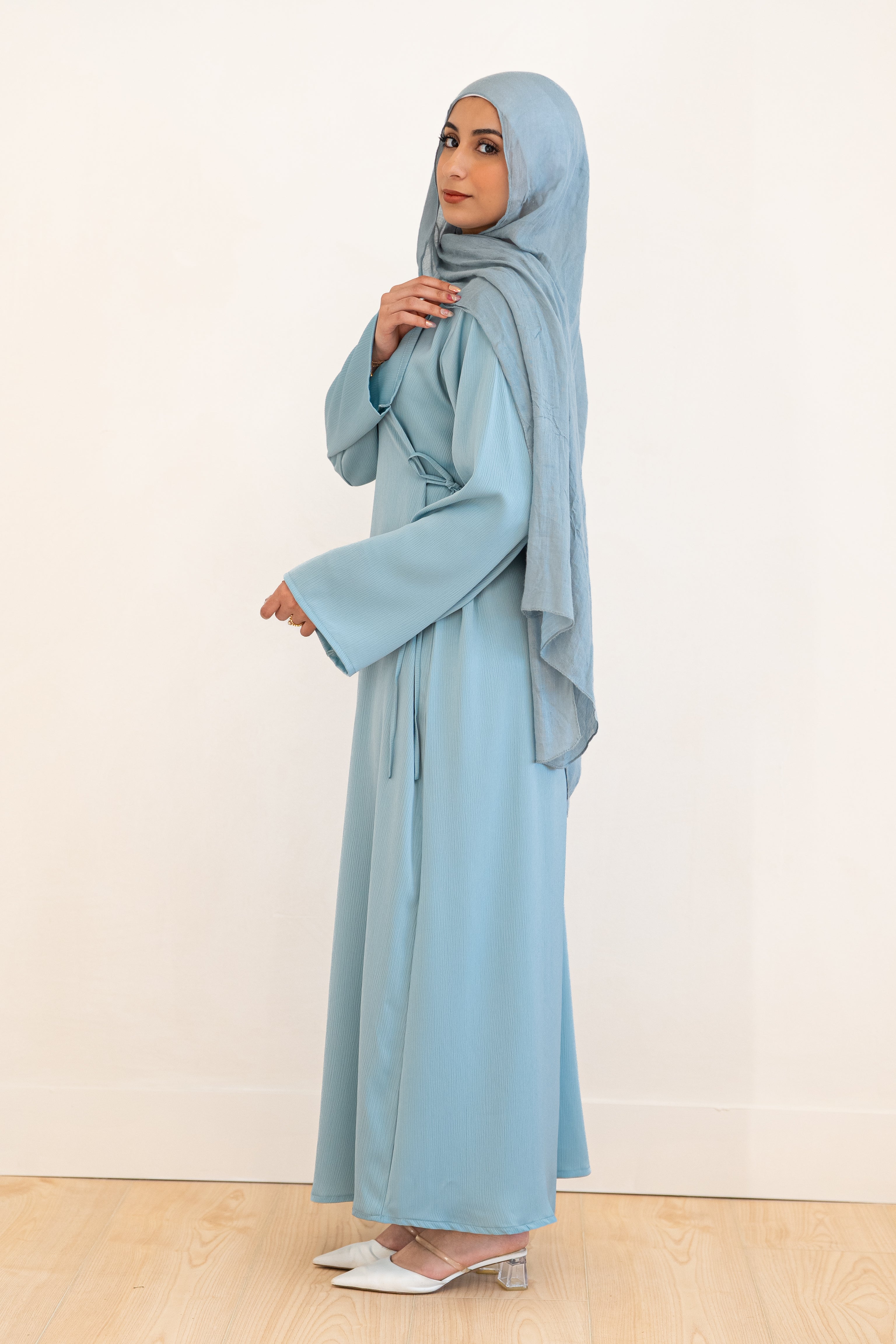 Sky Blue Side Ties