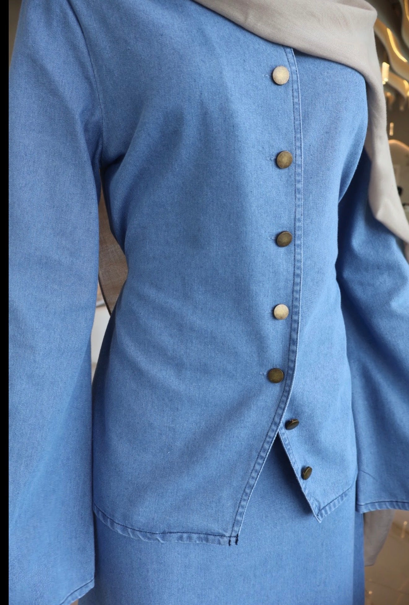 Nora Lightweight Denim Set