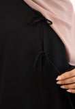 Hiba Black Bow Set