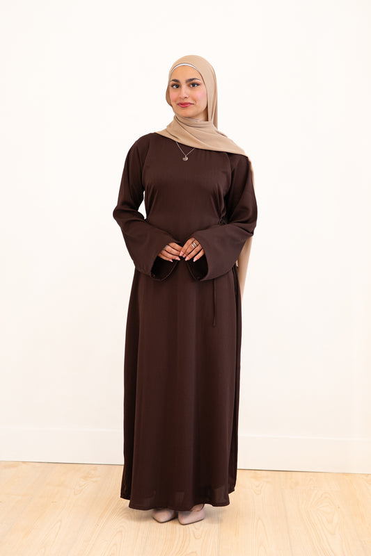 Brown Side Ties