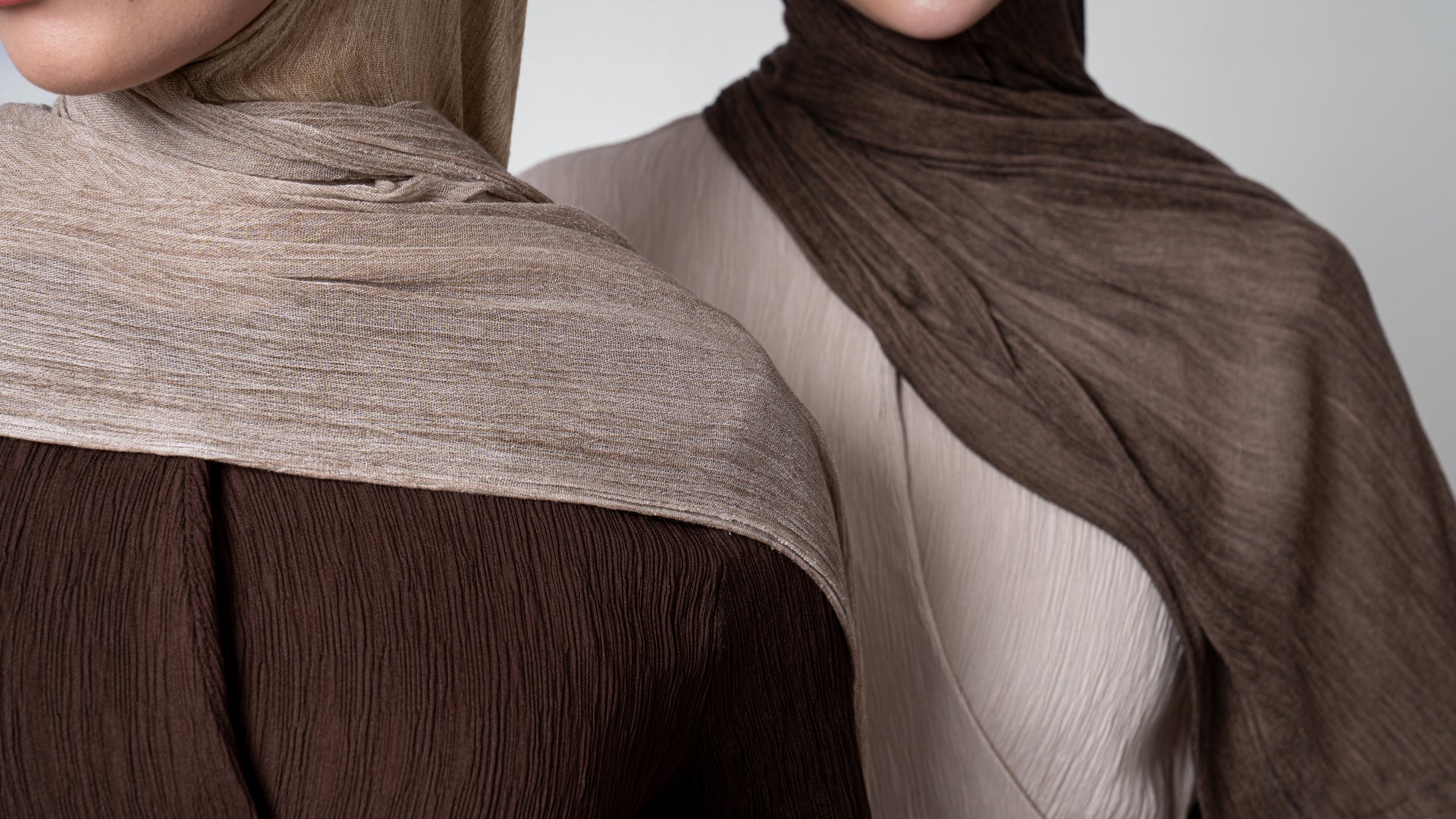 Earth Brown Crinkle Modal