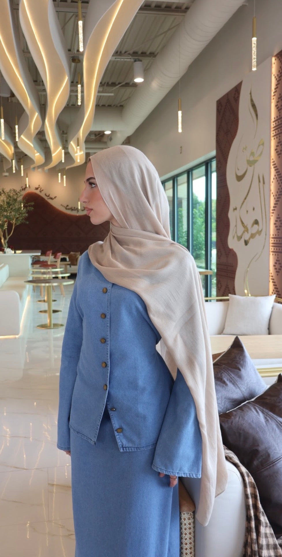 Nora Lightweight Denim Set