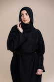 Suede abaya