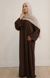 Hiba Brown Bow Set