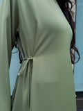 Olive Side Ties